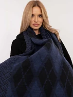 Závoj AT CH 12301.82P čierno-modrý