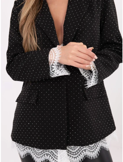 IT MA blazer FL9916 2.12P čierna a strieborná IT MA blazer FL9916 2.12P čierna a strieborná