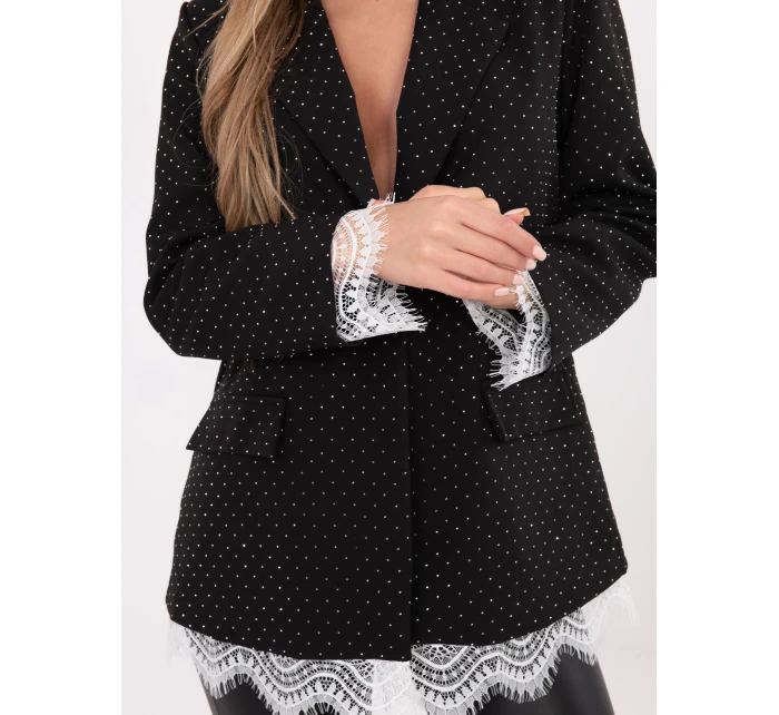 IT MA blazer FL9916 2.12P čierna a strieborná IT MA blazer FL9916 2.12P čierna a strieborná