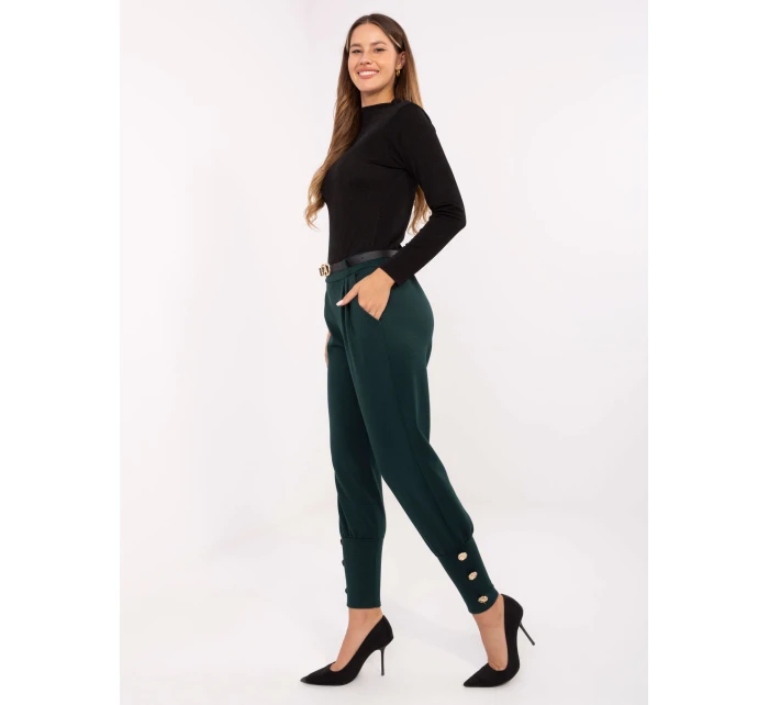 Nohavice IT SP 21679.03 tmavo zelené