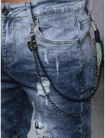 FashionStreet pánske modré džínsové nohavice UX3721