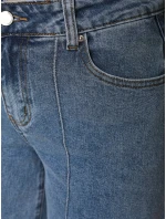 Dámske široké modré džínsy Dstreet UY2871 Dámske široké modré džínsy Dstreet UY2871