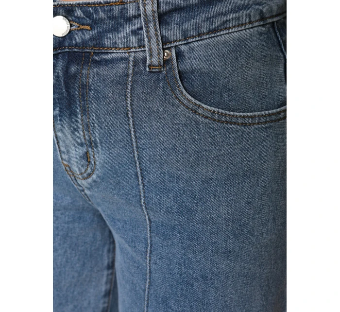 Dámske široké modré džínsy Dstreet UY2871 Dámske široké modré džínsy Dstreet UY2871