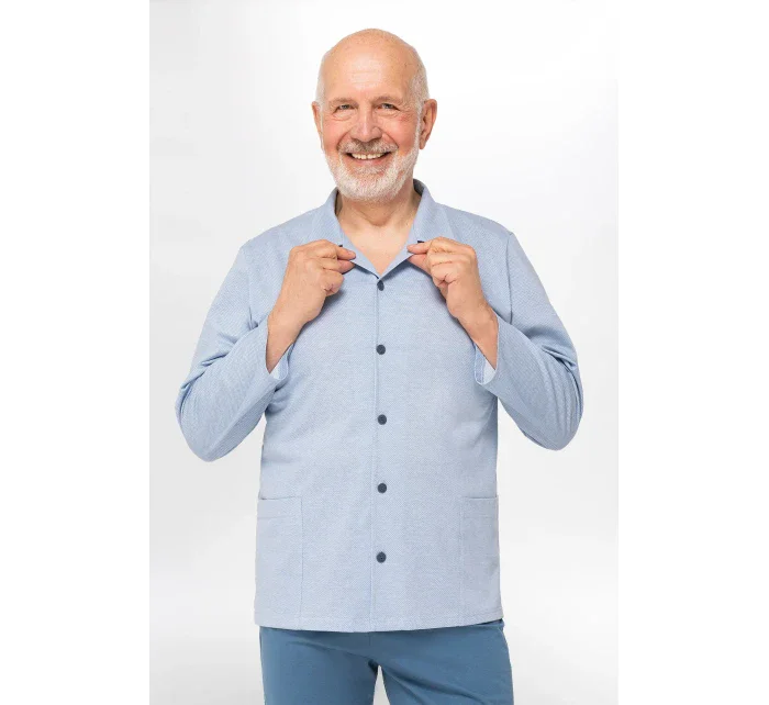 Martel 403 Antoni III pyžamo dĺžka/r M-2XL pánske pyžamo na zips Martel 403 Antoni III pyžamo dĺžka/r M-2XL pánske pyžamo na zips