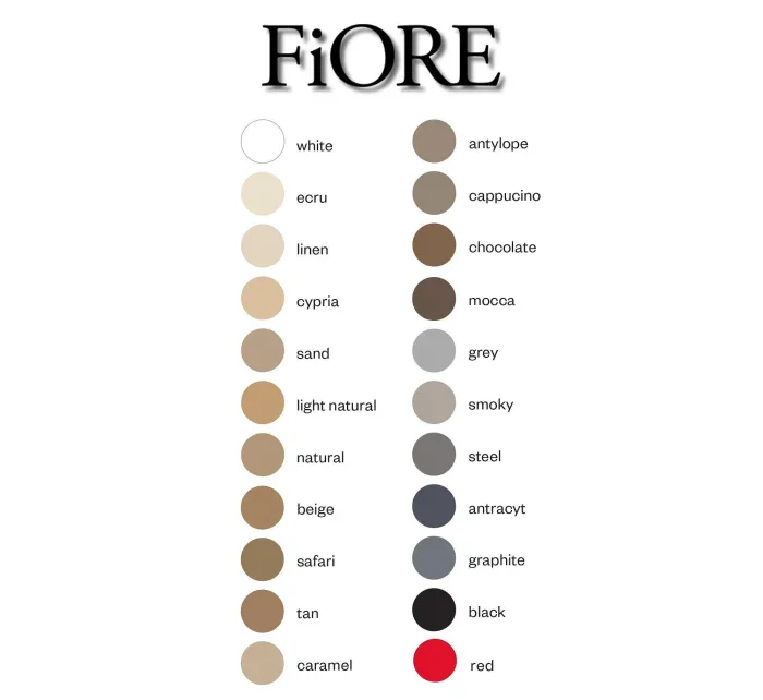 Samodržiace pančuchy Fiore Milena O 4000 20 deň 6-2XL