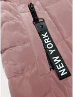 Ružová dámska vesta s kapucňou S'West (B8225-83) Ružová dámska vesta s kapucňou S'West (B8225-83)