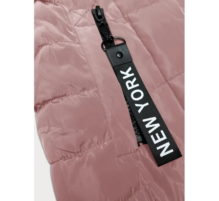 Ružová dámska vesta s kapucňou S'West (B8225-83) Ružová dámska vesta s kapucňou S'West (B8225-83)