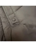 Béžová dámska bunda s kapucňou J Style (16M9191-62)