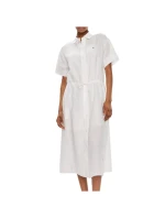 PLÁTENNÉ MIDI ŠATY TOMMY HILFIGER