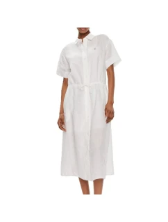 PLÁTENNÉ MIDI ŠATY TOMMY HILFIGER