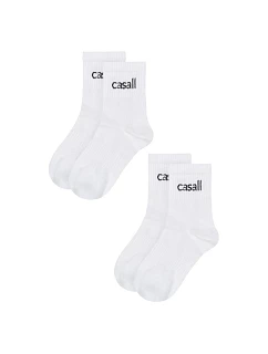 Sportovní ponožky Urban Tube Sock, balení po 2 model 22234182 bílá barva - Casall