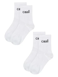 Sportovní ponožky Urban Tube Sock, balení po 2 model 22234182 bílá barva - Casall