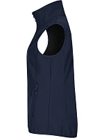 Classic Softshell Vest W Dámská 3vrstvá softshellová vesta model 22471304 dark navy - Clique