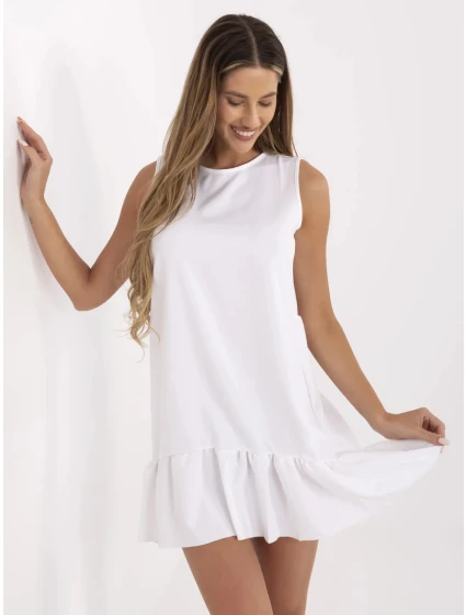 Šaty WN SK model 15410947 bílá - FPrice Šaty WN SK model 15410947 bílá - FPrice