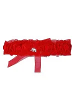 Dámske podväzky PW 23 Marrakesh Red - Julimex