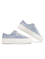 Dámské sportovní boty model 21165769 modrá s bílou - Lee Cooper Dámské sportovní boty model 21165769 modrá s bílou - Lee Cooper