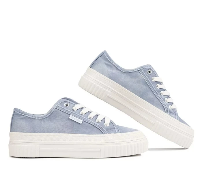 Dámské sportovní boty model 21165769 modrá s bílou - Lee Cooper Dámské sportovní boty model 21165769 modrá s bílou - Lee Cooper