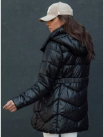 Dámský prošívaný zimní kabát černý Dstreet model 21979621 - FashionStreet