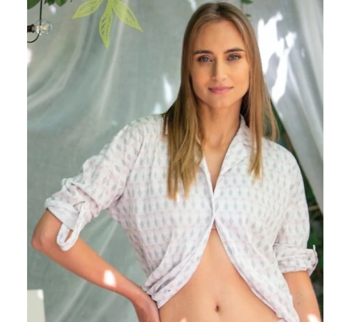 Pyžamo LNS model 22017166 A26 long/r SXL rozepínací - Key