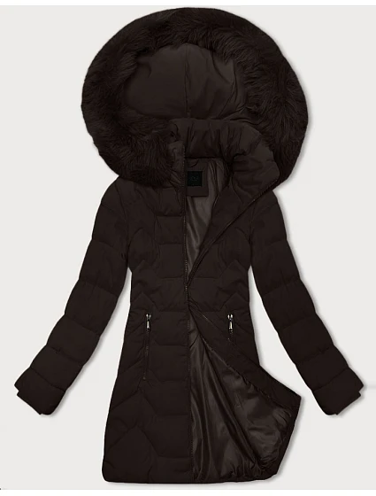 Dámska bunda s kapucňou J Style Chocolate (16M9121-158) Dámska bunda s kapucňou J Style Chocolate (16M9121-158)