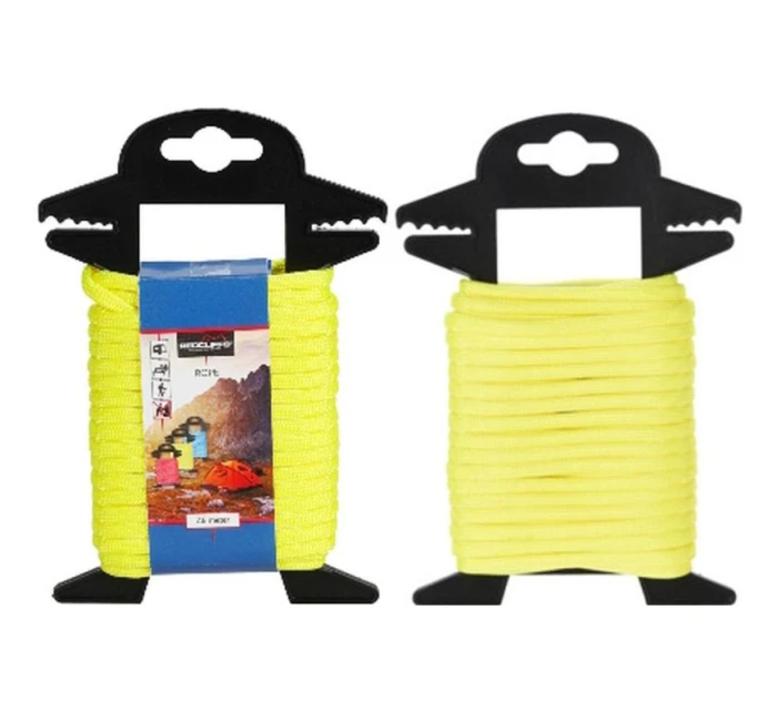 TURISTICKÁ LINKA 7,6 M PRIEMER 3,2 MM ŽLTÁ