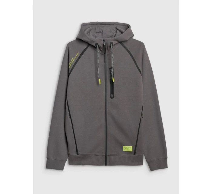 Pánska mikina s kapucňou 4F 4FRAW25TSWSM2456-23S