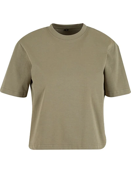 BY Dámské těžké tričko 56.0 pale olive model 22456689 - Build your Brand BY Dámské těžké tričko 56.0 pale olive model 22456689 - Build your Brand