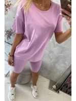 Souprava top+legíny fialová Souprava top+legíny fialová