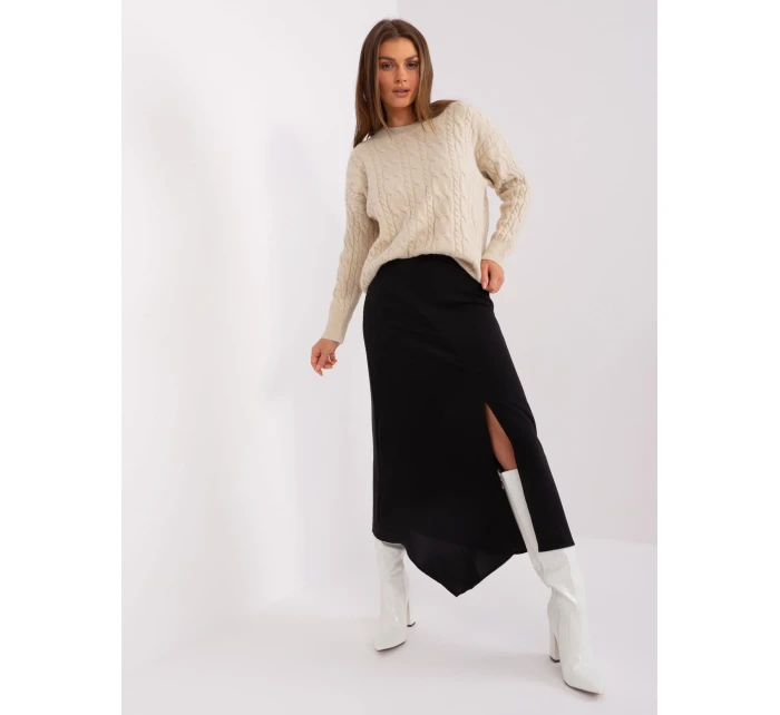 Sweter AT SW  beżowy model 18884714 - FPrice