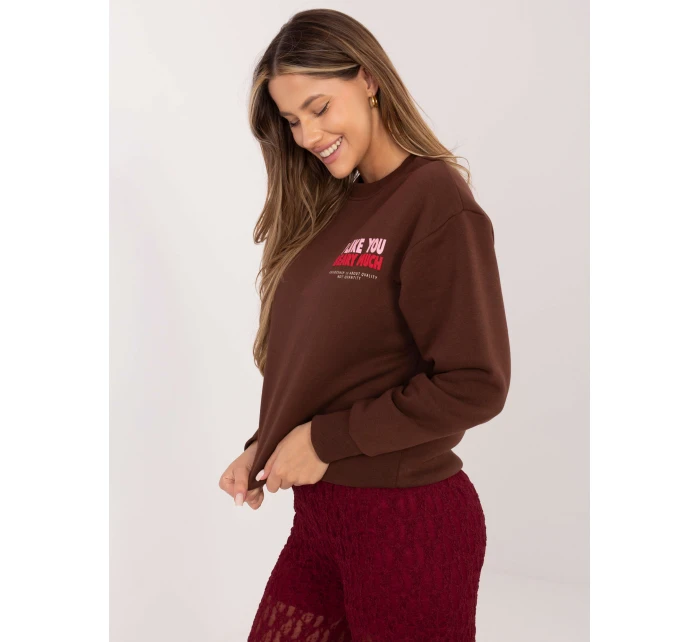 Bluza model 21799711 ciemny brązowy - FPrice