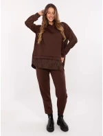 Komplet IT KMPL model 21494240 ciemny brązowy - FPrice Komplet IT KMPL model 21494240 ciemny brązowy - FPrice