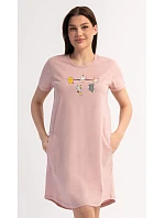 Dámské domácí šaty s krátkým rukávem model 22405619 - Vienetta