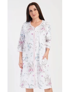 Dámske domáce šaty s trojštvrťovými rukávmi Margot