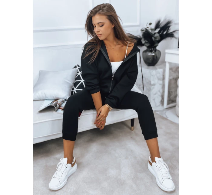 Dámská tepláková souprava PREMIUM černá Dstreet model 21965902 - FashionStreet