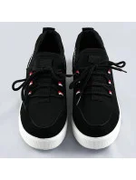 Černé nazouvací dámské tenisky model 17113797 - COLIRES