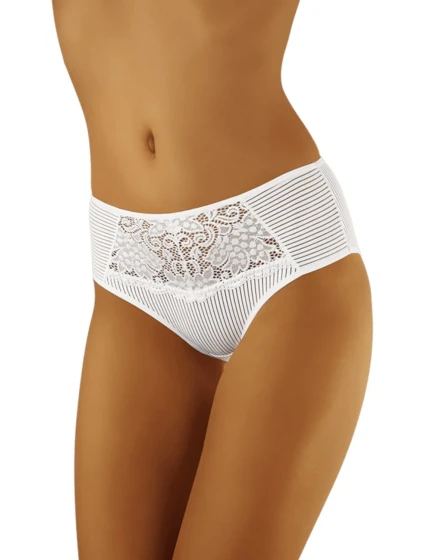 Dámské kalhotky model 17195034 white WOLBAR - Wol-Bar Dámské kalhotky model 17195034 white WOLBAR - Wol-Bar