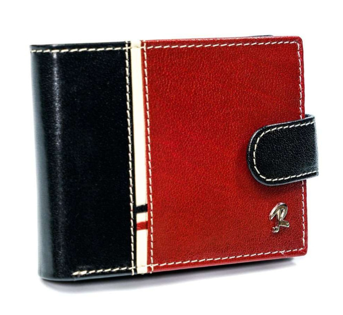 Pánske peňaženky 323L RBA D BLACK RED čierna