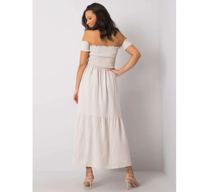 Šaty 346 SK 009.51 svetlo béžová