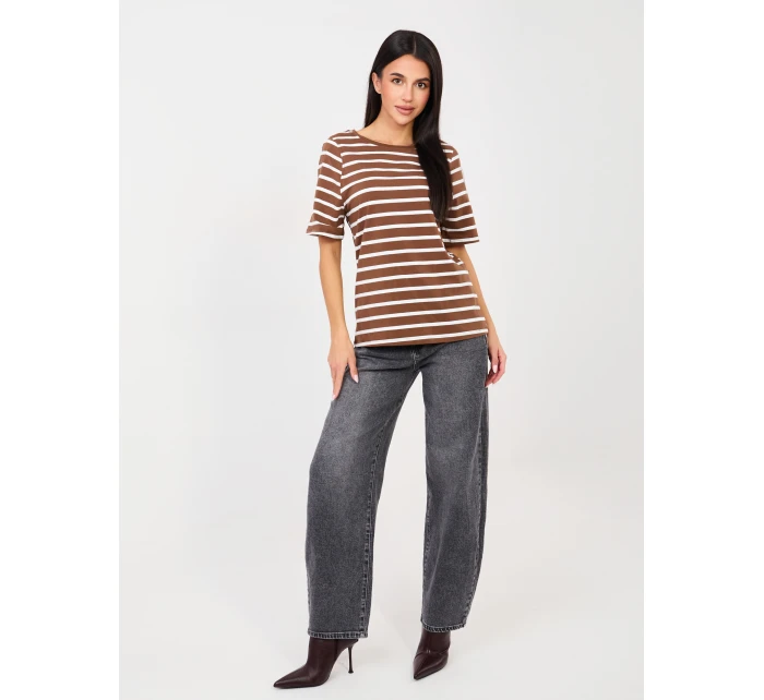 Tričko RV TS A1087.74 svetlohnedé