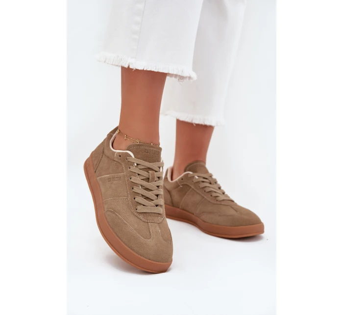 Dámske semišové tenisky Big Star HI-POLY SYSTEM - béžové Dámske semišové tenisky Big Star HI-POLY SYSTEM - béžové