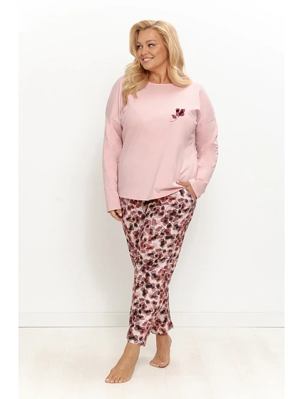 3653 DÁMSKE DLHÉ PYŽAMO ARDENIA 2XL–3XL