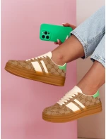 Dámské khaki tenisky Dstreet model 21988719 - FashionStreet