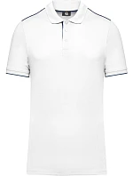 270 Pánské pracovní piqué polo "DaytoDay" model 22423738 white/navy - WK