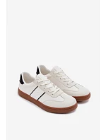 Pánské Sneakers Big Star model 22046222 Bílé - Big Star Shoes Pánské Sneakers Big Star model 22046222 Bílé - Big Star Shoes