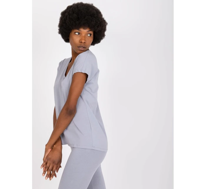 Tričko AP TS A 004 šedé Tričko AP TS A 004 šedé