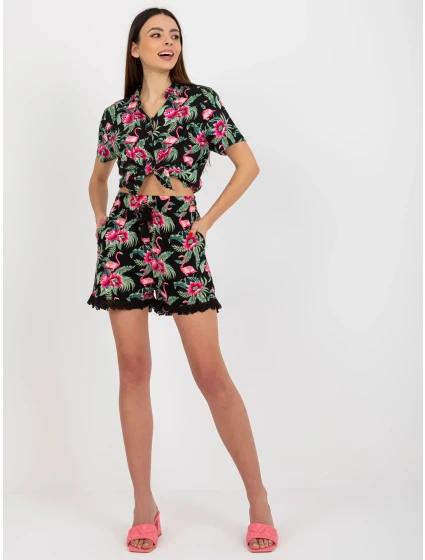 Dámské šortky model 18339485 vícebarevné - FPrice Dámské šortky model 18339485 vícebarevné - FPrice