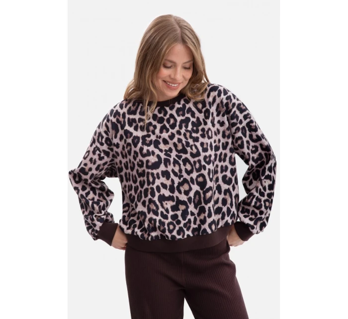 B303 Pletená mikina s potlačou - model 1 B303 Pletená mikina s potlačou - model 1