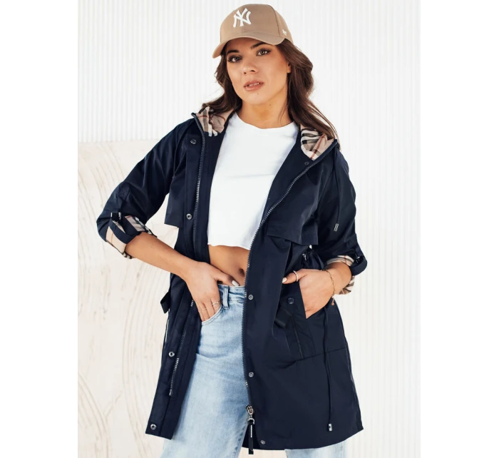 Dámska prechodná bunda VERDU navy blue FashionStreet TY4227 Dámska prechodná bunda VERDU navy blue FashionStreet TY4227