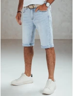 Pánské modré džínové šortky s páskem Dstreet model 21989892 - FashionStreet