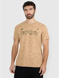 Pánské tričko s potiskem model 22117305 pánské - 4F